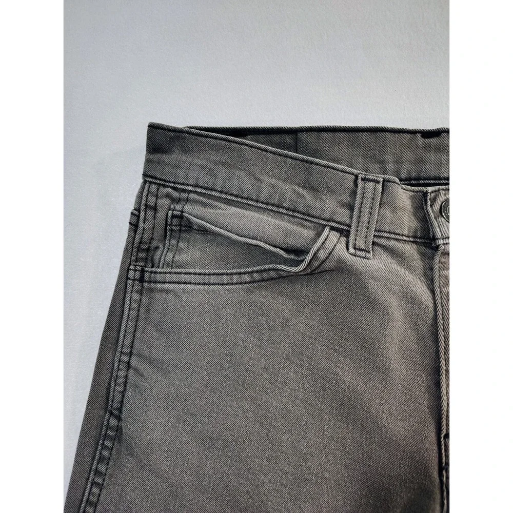 Levi's 511 Jeans Mens 31x32 Slim fit Grey Gray Denim stylish Pants‎ Mid Rise